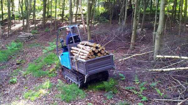 Chenilles en caoutchouc