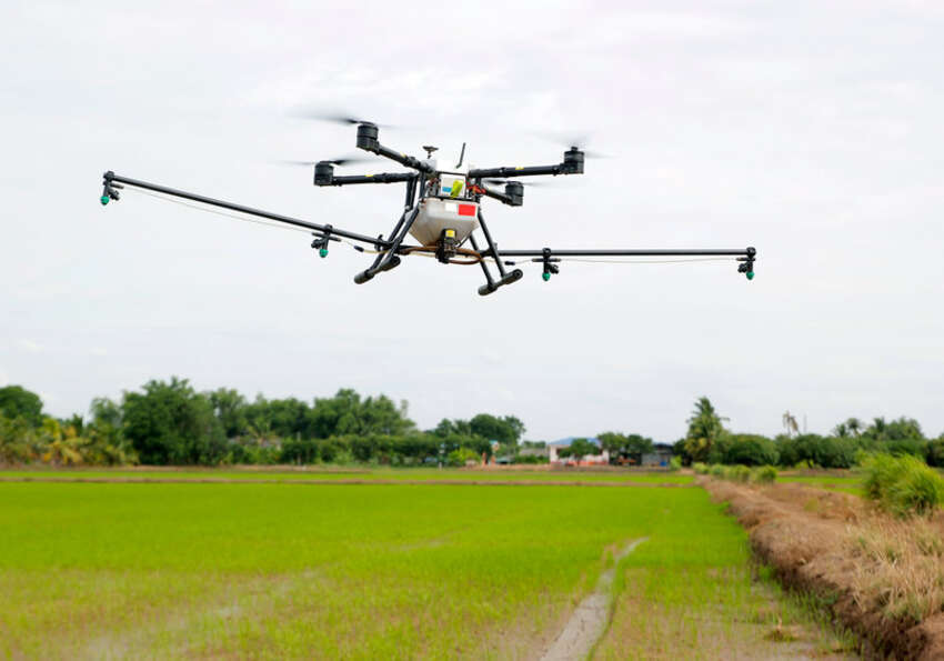 drohnen in der landwirtschaft