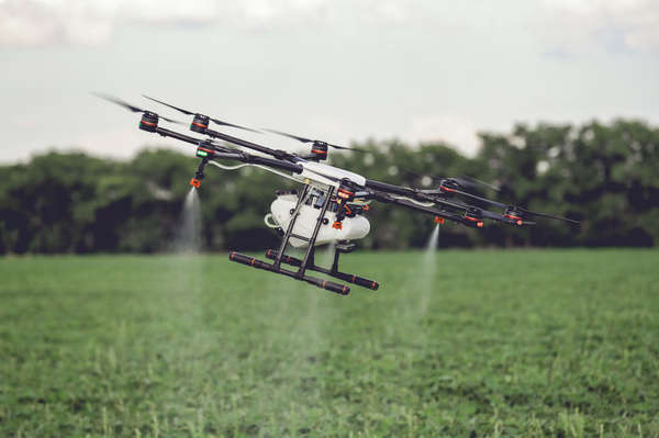 drones dans l'agriculture