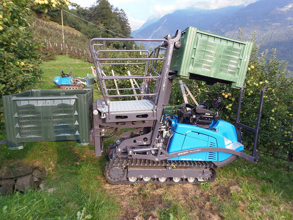   machine à cueillir les pommes