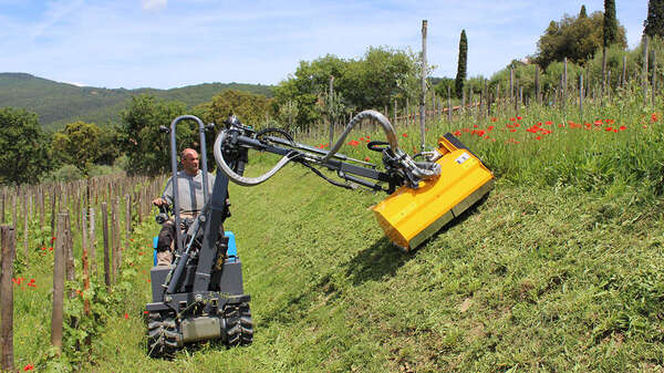 Chenillard: Broyeur pour berges